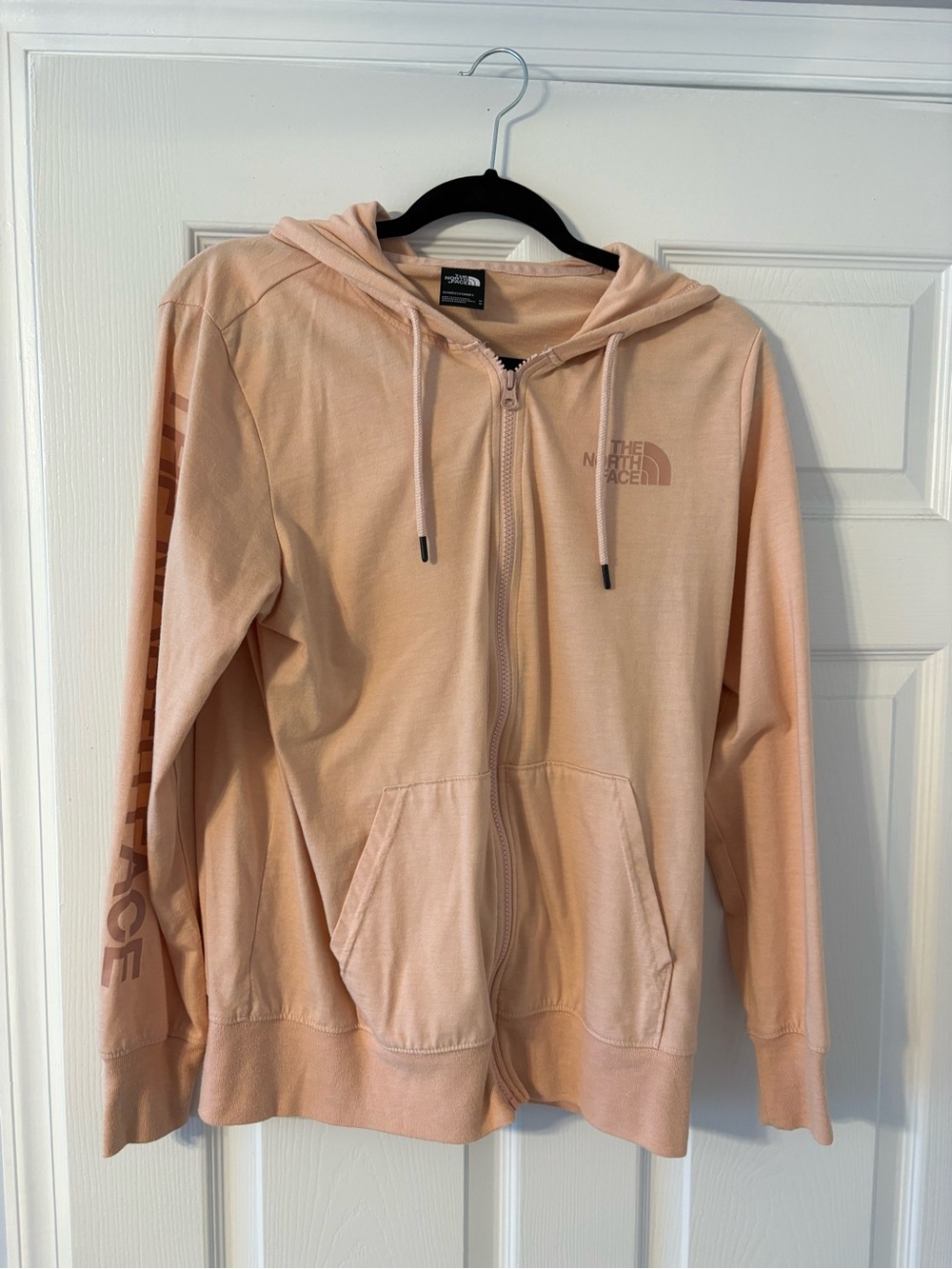 The North Face Peach Full-Zip Hoodie Jacket